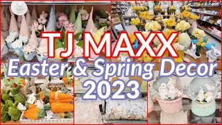 TJ MAXX EASTER AND SPRING HOME DECOR 2023 SHOP WITH ME