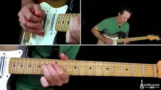 Scuttle Buttin Guitar Lesson (Full Song) - Stevie Ray Vaughan