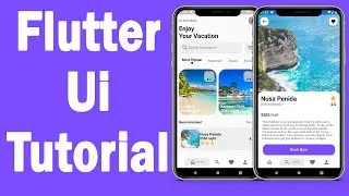 Flutter | Ui Tutorial - Travel App