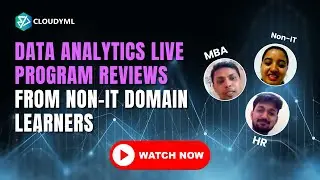 Data Analytics Live Program Reviews of Learners From Non-IT Background