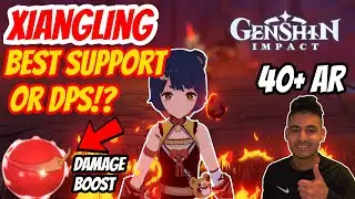 WHY XIANGLING IS THE BEST SUPPORT 🔥 - BUILD GUIDE - GENSHIN IMPACT