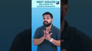 Big Update for NEET 2024/25 syllabus reduction | NEET 2023/25| Mrinal Sir