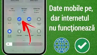 CUM SE REPARĂ!  Date mobile, dar internetul nu funcționează | Datele mobile nu funcționează