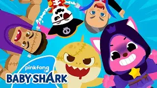 Halloween Party with Baby Shark & The Wiggles | Halloween Songs | Baby Shark Official x @thewiggles