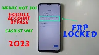 Infinix Hot 30i FRP Bypass without PC 2023. Infinix Google Account Bypass Easy Way.