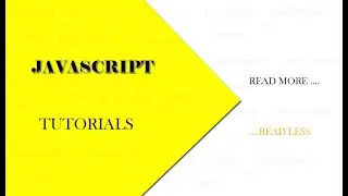 read more  read less function button || javascript tutorial