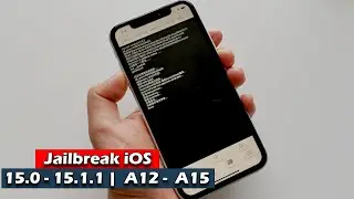 How To Jailbreak iOS 15.0 - 15.1.1 |  A12 - A15