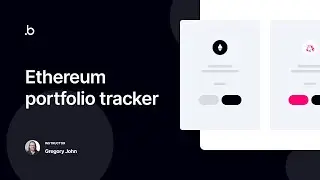 Build an Ethereum portfolio tracker without code | Bubble Tutorial