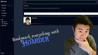 Homelab Series - Creating a Self Hosted Hoarder Server Bookmark Manager