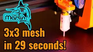 ULTRA FAST PROBING with Marlin firmware - 3x3 mesh in under 30 seconds!