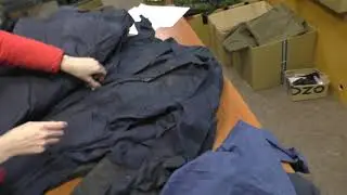 Рабочие халаты из Северной Кореи