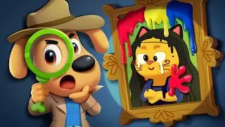 The Stolen Masterpiece | Detective Cartoon | Kids Cartoons | Sheriff Labrador