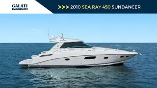 2010 Sea Ray 450 Sundancer Yacht For Sale