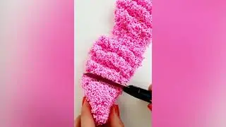 Squishy Glitter Foam - Relaxing Sounds ASMR #shorts