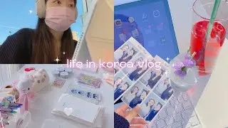 Life in Korea VLOG 🎧🧸 productive month of shop prep & packaging orders