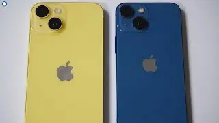 Yellow Iphone 14 vs Blue Iphone 13 Mini - Which To Buy?