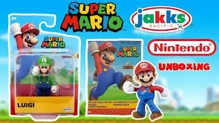 Jakks Pacific 2.5' Mario Action Figures|Unboxing