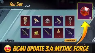 😍FREE UPGRADE M762 SKIN IN MYTHIC FORGE CONFIRM IN BGMI -  BGMI 3.4 UPDATE IS HERE