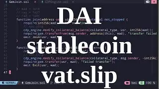 vat.slip | Rewrite DAI stablecoin | part 2