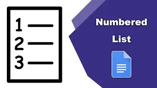 How to number lines in google docs