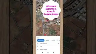 measure Distance on Google maps