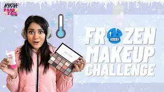 Frozen Makeup Challenge ft. @SoniaGarg | Viral Makeup Challenge | Pass👍🏼or Fail👎🏼| Nykaa