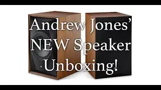 Andrew Jones UNBOXING his NEW MoFi speaker +  INTERVIEW