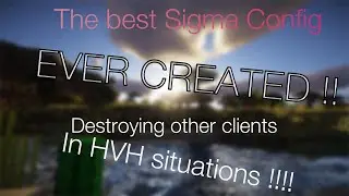 [1 HOUR SPECIAL] Sigma Client on Redesky with the BEST CONFIG (NoFall, Scaffold, ...) w/ Download