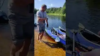 Поход по Керженцу на аэролодке. Июль 2023