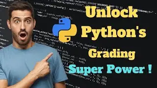 Step By Step Calculating Student Grade Using Python | Python Tutorial