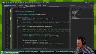 Creating voice triggers for the stream