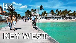 [4K]  Key West Florida - Duval Street Walking Tour