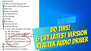 Realtek High Definition Audio Driver - Update & Get better Audio Experience! 💯