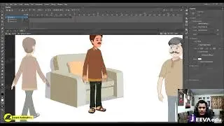 How To Create Sitting Animation | Is 2D Animation Easy? | Adobe Animate | 