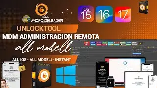 Eliminar MDM | Administracion Remota iPhone-iPad-iPod Windows UnlockTool instant Update iOS -Server