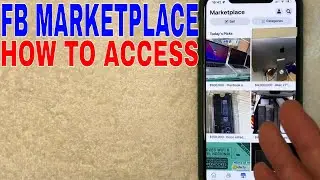 ✅  How To Access Facebook Marketplace 🔴