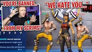 I banned these griefers from playing in my custom scrims forever...