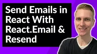 Send Emails in Next.js App With Server Action & React.Email & Resend & TypeScript