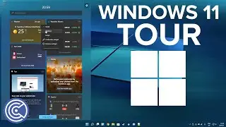 Windows 11 Insider Preview Tour (Dev Channel) - Krazy Ken's Tech Talk