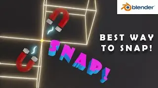 Best snap in Blender - Active vertex snap!