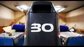 Ямаха 30 не заводится.  После стоянки бензин уходит обратно в бак.