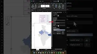 Attractive Map Chart in Excel.
