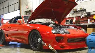 Monster! 1179WHP and 852WTQ at 33PSI Supra MKIV. 2JZ engine - Precision Sportsman 7685 CEA DBB