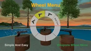 Wheel Menu in unity (how to make weapons wheel menu in unity)