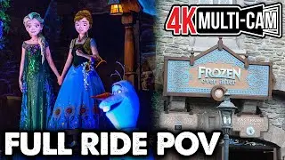 Frozen Ever After - 4K Attraction POV | Multi-Cam