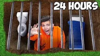 BURIED ALIVE in Prison for 24 Hours! *underground*