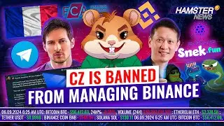 Durov’s post-arrest statement, UK approves only 4 crypto firms, Binance bans CZ ⚡️ Hamster News