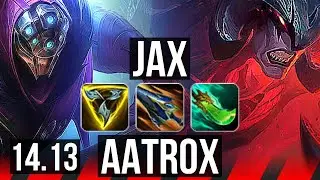 JAX vs AATROX (TOP) | 14/1/4, Legendary | VN Master | 14.13