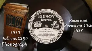 🔥GREAT Edison Diamond Disc Record • Diga Diga Doo - The Sizzlers From Blackbirds of 1928 HOT!!