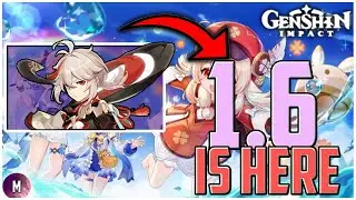 1.6 GENSHIN IMPACT WAITING ROOM & Countdown... - Live Genshin Impact 1.6 coverage